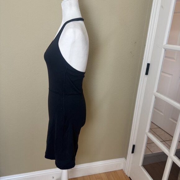 ARITZIA Wilfred Free Black Knit Halter Mini Dress Size Small - Picture 3 of 8